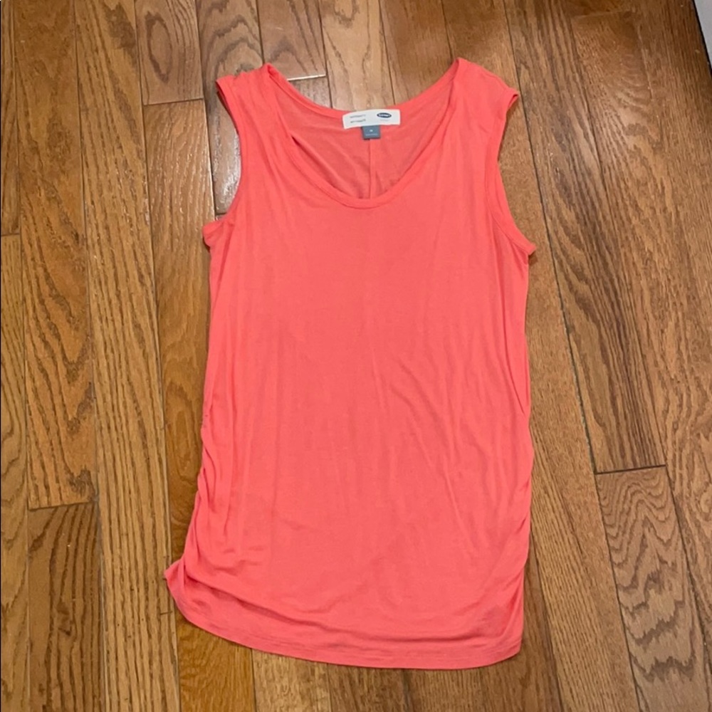 Old navy coral maternity tank
